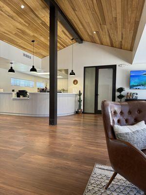 Dr. Derek Ng's new office building on the corner of S. Lincohn and Park St.