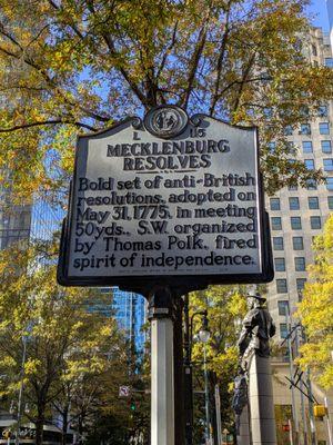 Mecklenburg Resolves Historical Marker