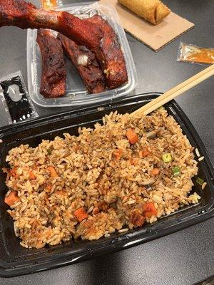 Pork fried rice