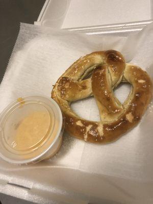 Salted Soft Pretzel w/ cheese