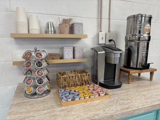 It's coffee and it's complimentary :) Need I say more??