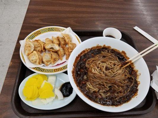 Jajangmeon and gunmandu