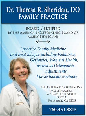 Fallbrook Family Health Clinic Inc and Dr Theresa Sheridan DO