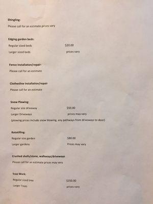 R and B Home and Yard Services