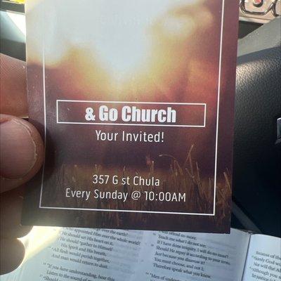 This is the real Church address