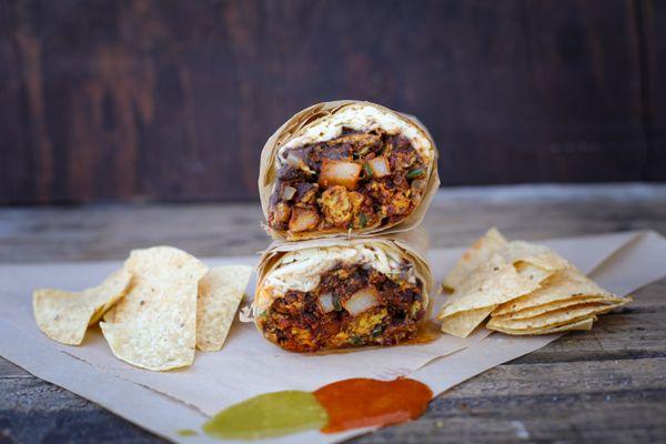 Oaxacan Breakfast Burrito