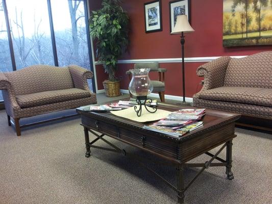Nice waiting room