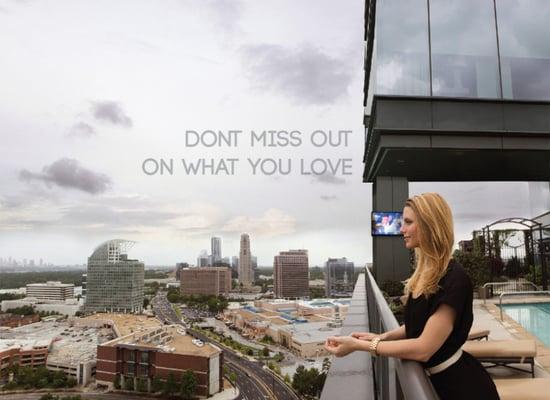 Don't miss out on what you love