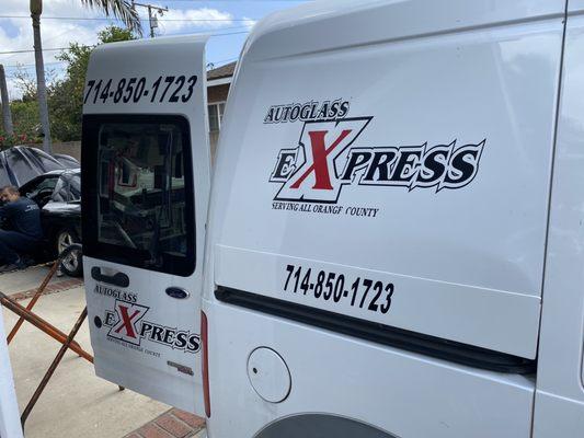 Highly recommend Autoglass Express. Don't waste your time with anyone else call Sergio for quick honest reliable service.