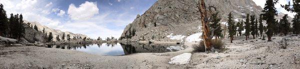 Lone Pine Lake-10,050 ft in elevation