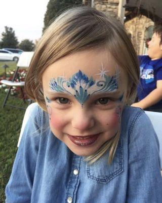 Wild Flower Face Painting