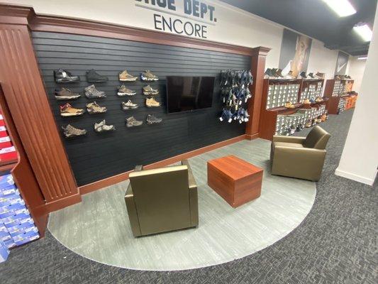 Shoe Dept encore has the best place for shopping shoes,sanders and others supplied where.
