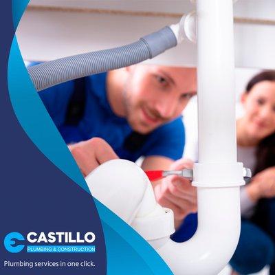 Plumbing services in one click. App Store: http://bit.ly/castilloplumbing Google Play: https://bit.ly/2IofQoB +1 (415) 670-0661