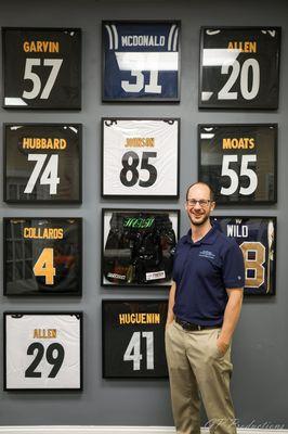 Dr. Van Wagner inside Excel Chiropractic