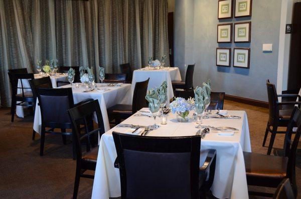 The Lieutenant's Lounge. Perfect for a small event like family dinner or business meeting.