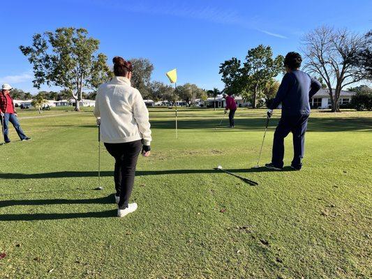 The first round of the Presidents Cub is underway