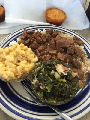 My wife's beef tips. My fork kept wandering.