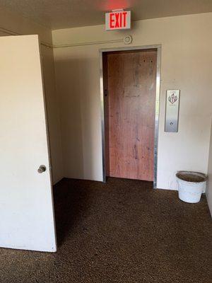 Elevator is a shambles