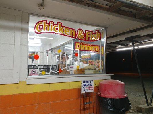 Chicken and Fish Dinners.