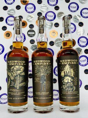 Redwood Empire cask Strength Whiskeys
