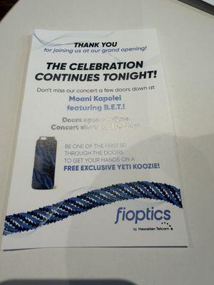 Grand opening 01/17/2026