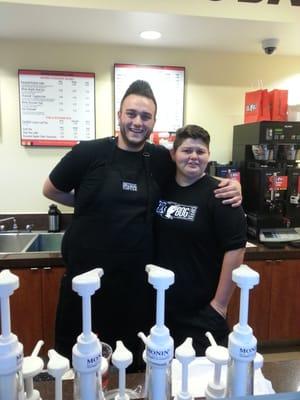 Rachael & Julius - happy awesome proprietors!