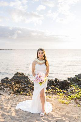 Simple Hawaii Wedding