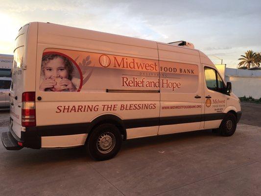 Felipe and Renee to the rescue bringing us pretzels and cereal.