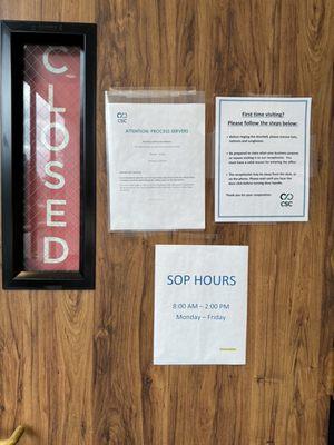 Corporation Service Company or CSC