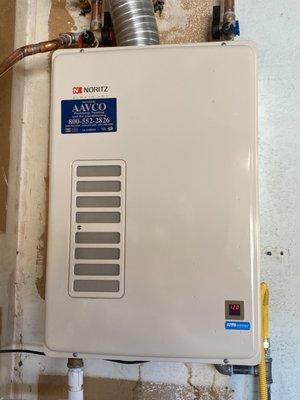 Tankless water heater
