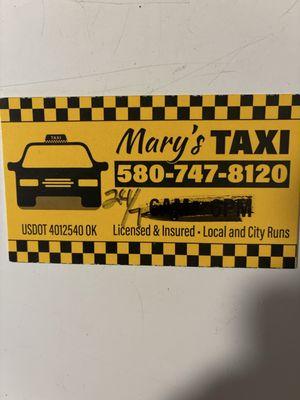 Mary's Taxi