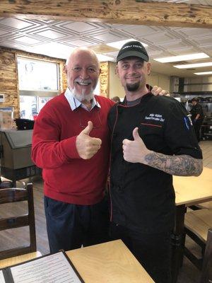 First customer. Great new friend.