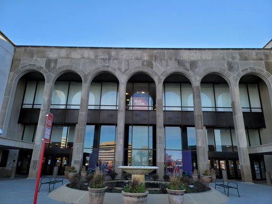 Sandstone before North Entrance.