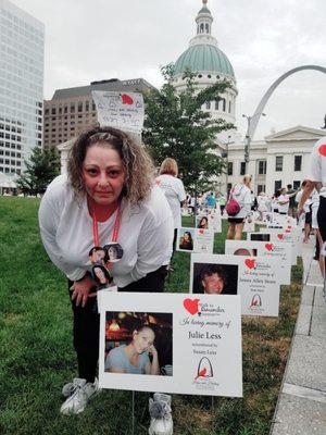 Compassionate Friends Annual Walk to Remember sibling.