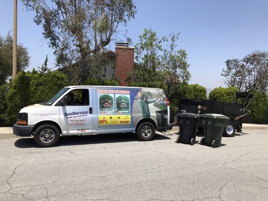 Sani Service Trash Can Solutions