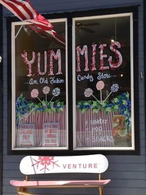 Old fashion candy store