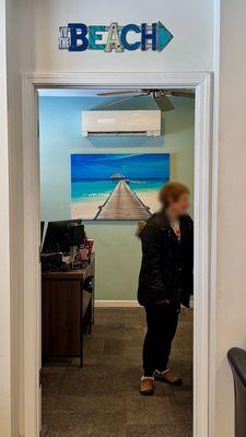 Office- bright and beachy fun