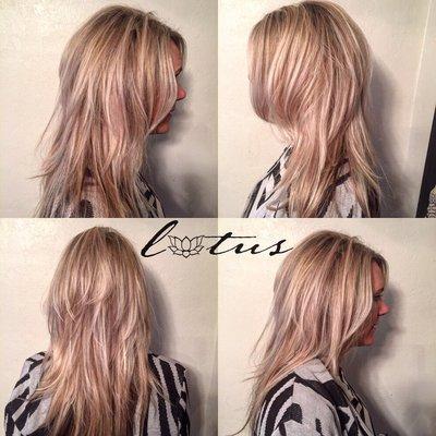 Champagne blonde love