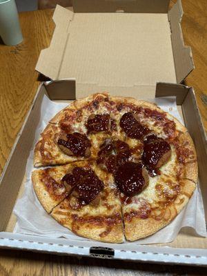 10" Small BBQ Chicken Pizza