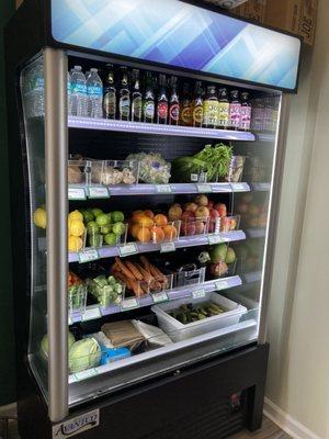 Drinks and produce