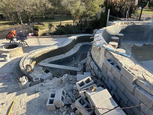 Pool Remodel - In Progress