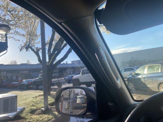 Arrived at 8:15am on a Saturday