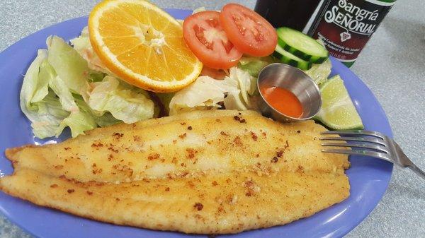 Garlic grill fish