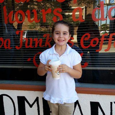 Happy little customers.