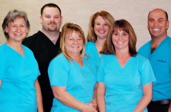 Karen, Raymond, Sue, Jennifer, Susan and Dr. Reed