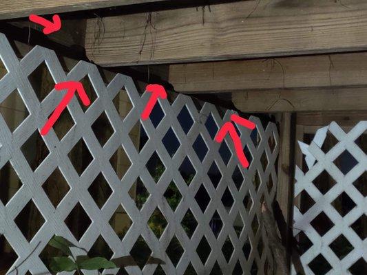 Didn't have to go under for this one. Just bend down.