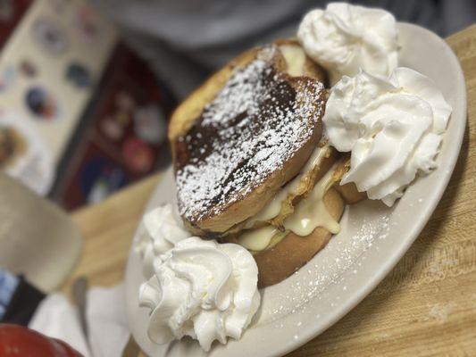 Banana cream stuffed French Toast Stix