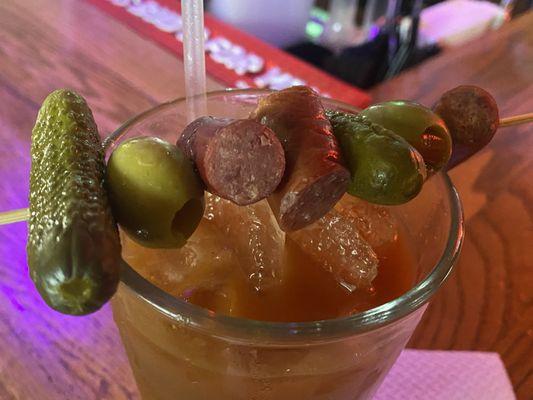 Our yummy Bloody Mary