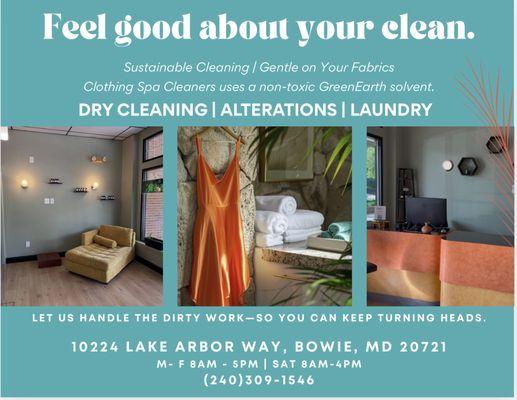 Clothing Spa Cleaners
