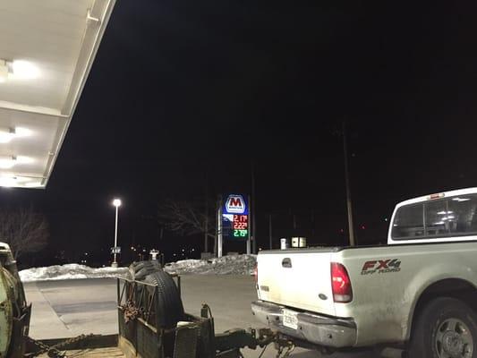 Gas is down to 2.22!! 2-15-15